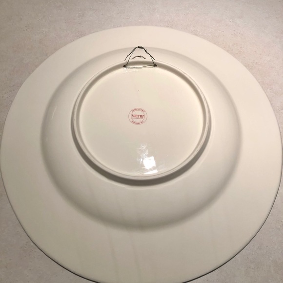 Vietri Old St Nick giant wall plate or platter *Rare one of a kind - Picture 4 of 8